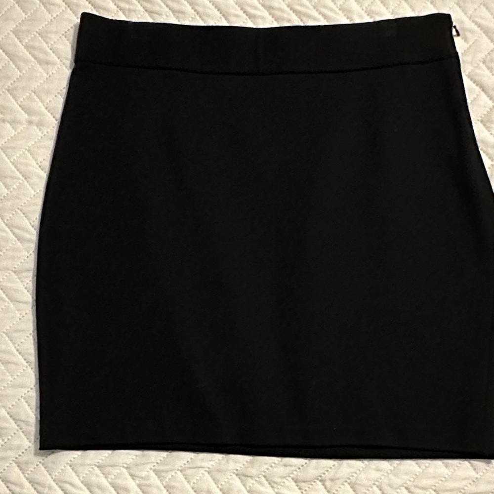 INC International Concepts Black Mini Skirt
